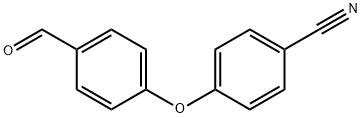 4-(4-甲酰苯氧基)苄腈 结构式