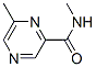 Pyrazinecarboxamide, N,6-dimethyl- (9CI) 结构式