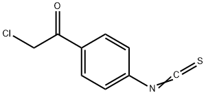 Isothiocyanic acid, p-(chloroacetyl)phenyl ester (7CI) Struktur