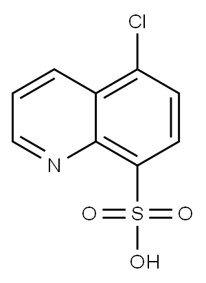 5-Chloroquinoline-8-sulfonic Acid Structure