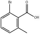 2-Bromo-6-methylbenzoic acid Struktur