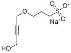 Butynediol sulfopropyl ether sodium Struktur