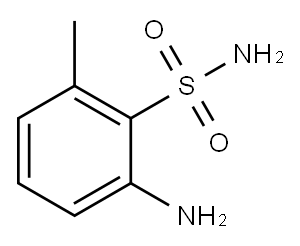 Benzenesulfonamide, 2-amino-6-methyl- (9CI) Structure