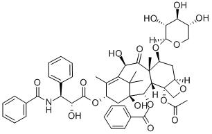 10-デアセチル-7-キシロシルタキソール 化学構造式