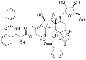 7-木糖基-10-去乙酰基紫杉醇 C 结构式