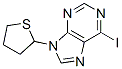 6-iodo-9-(thiolan-2-yl)purine 结构式