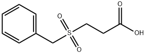 3-苯基甲磺酰基-丙酸 结构式
