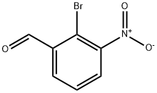 2-BroMo-3-nitrobenzaldehyde Structure
