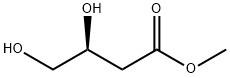 (S)-methyl 3,4-dihydroxybutanoate Structure