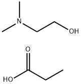 N,N-二甲基乙醇铵丙酸盐 结构式