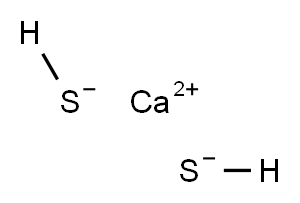 calcium hydrogen sulfide Structure
