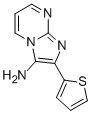 2-THIOPHEN-2-YL-IMIDAZO[1,2-A]PYRIMIDIN-3-YLAMINE 结构式