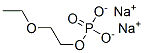 Ethanol, 2-ethoxy-, phosphate, sodium salt Structure