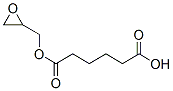Hexanedioic acid, oxiranylmethyl ester  Struktur