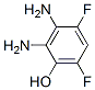 Phenol,  2,3-diamino-4,6-difluoro- Structure
