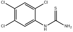 1-(2,4,5-三氯苯基)-2-硫脲 结构式