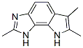 Pyrrolo[2,3-e]benzimidazole, 1,8-dihydro-2,6,7-trimethyl- (9CI) Structure