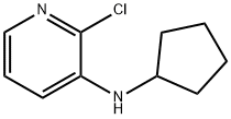 (2-chloropyridin-3-yl)cyclopentylamine 结构式