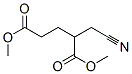 Pentanedioic acid, 2-(cyanomethyl)-, dimethyl ester (9CI) Structure