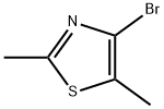 4-ブロモ-2,5-ジメチル-1,3-チアゾール 化学構造式