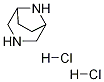 3,8-Diazabicyclo[3.2.1]octane dihydrochloride Structure