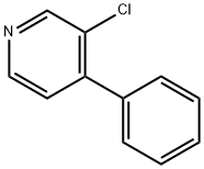 3-CHLORO-4-PHENYLPYRIDINE Structure