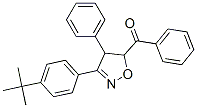 Methanone,  [3-[4-(1,1-dimethylethyl)phenyl]-4,5-dihydro-4-phenyl-5-isoxazolyl]phenyl- 结构式