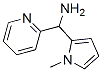2-Pyridinemethanamine,  -alpha--(1-methyl-1H-pyrrol-2-yl)- 结构式