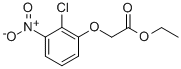 Acetic acid, (2-chloro-3-nitrophenoxy)-, ethyl ester Structure