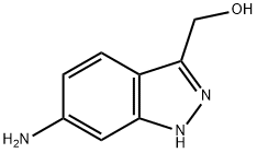 (6-AMINO-1H-INDAZOL-3-YL)METHANOL 结构式