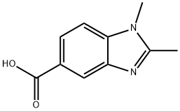 1H-Benzimidazole-5-carboxylicacid,1,2-dimethyl-(9CI) Structure