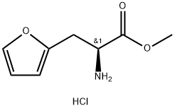 (S)-2-FURANALANINE METHYL ESTER HYDROCHLORIDE 结构式