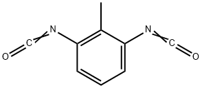 トリレン-2,6-ジイソシアナート 化学構造式