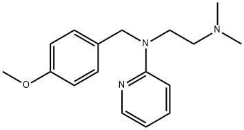 美吡拉敏, 91-84-9, 结构式