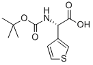 BOC-(S)-3-噻吩基甘氨酸 结构式