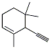 Cyclohexene, 6-ethynyl-1,5,5-trimethyl- (9CI) 结构式