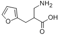 3-amino-2-(furan-2-ylmethyl)propanoic acid 结构式