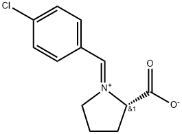 1-(4-CHLORO-BENZYL)-PYRROLIDINE-2-CARBOXYLIC ACID HYDROCHLORIDE 结构式