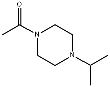 Piperazine, 1-acetyl-4-(1-methylethyl)- (9CI) Struktur