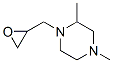 Piperazine, 1-(2,3-epoxypropyl)-2,4-dimethyl- (7CI) Struktur