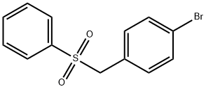 1-BROMO-4-[(PHENYLSULFONYL)METHYL]BENZENE Struktur