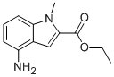 ETHYL 4-AMINO-1-METHYL-1H-INDOLE-2-CARBOXYLATE Struktur