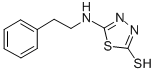 5-[(2-PHENYLETHYL)AMINO]-1,3,4-THIADIAZOLE-2-THIOL Struktur