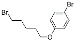 1-broMo-4-(5-broMopentyloxy)benzene Struktur