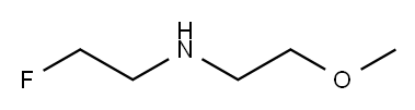 (2-FLUORO-ETHYL)-(2-METHOXY-ETHYL)-AMINE Structure