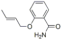 o-(2-Butenyloxy)benzamide Struktur