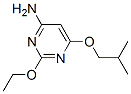 Pyrimidine, 4-amino-2-ethoxy-6-isobutoxy- (7CI) Struktur