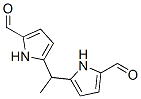1H-Pyrrole-2-carboxaldehyde,  5,5-ethylidenebis- 结构式