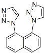 1,1'-(1,8-ナフチレン)ビス(1H-1,2,3-トリアゾール) 化学構造式