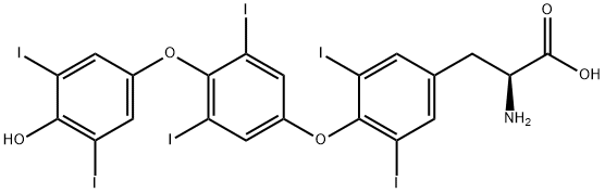 L-甲状腺素杂质F 结构式